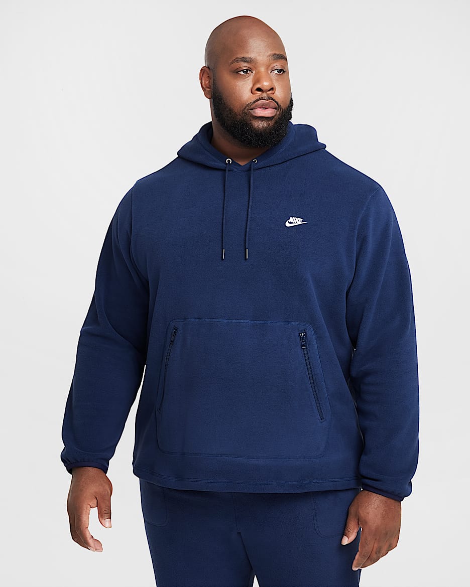 Nike Club Men s Winterized Pullover Hoodie. Nike UK